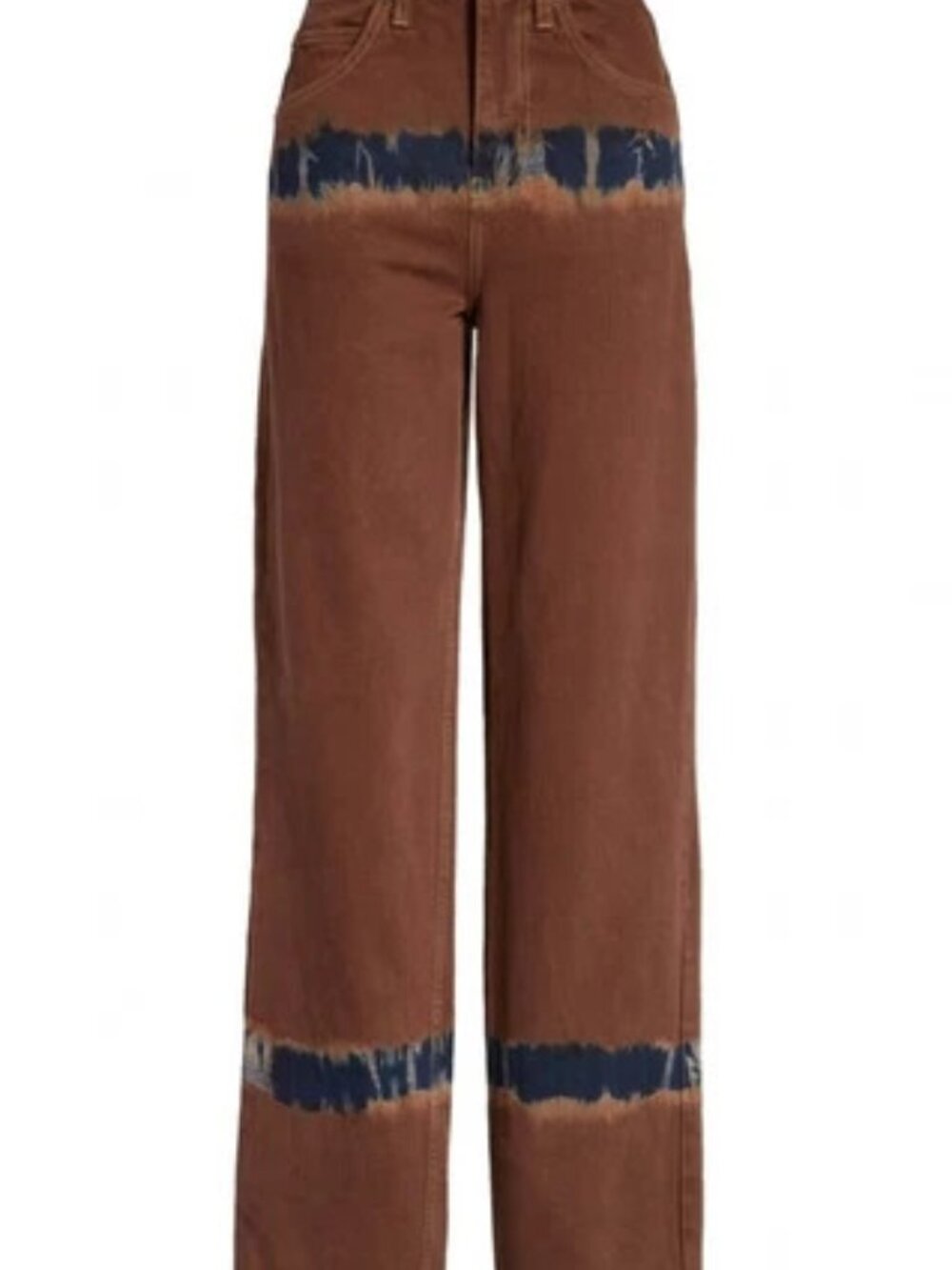 BDG Urban Outfitters Women's Brown Tie Dye Puddle Jeans Pants Size 31 NWT